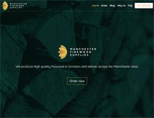 Tablet Screenshot of firewoodmanchester.com